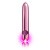 Rocks Off Havana Lilac - Мощный вибратор с цветной LED-подсветкой, 14.5х2.5 см