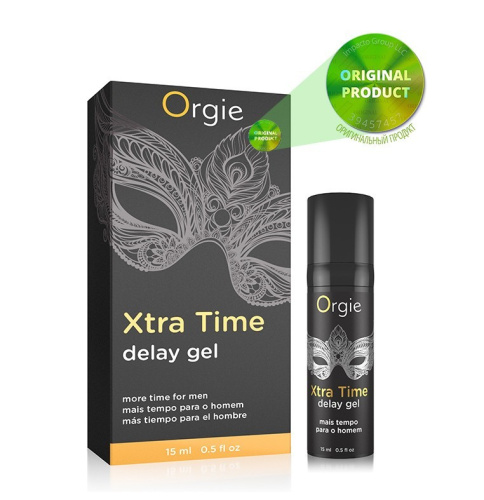 Orgie Xtra Time Delay Gel - Подовжуючий гель для чоловіків, 15 мл - купити в Києві, Україні