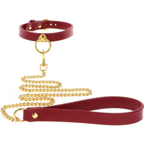 Нашийник з кільцем та повідцем Taboom O-Ring Collar and Chain Leash - купити в Києві, Україні