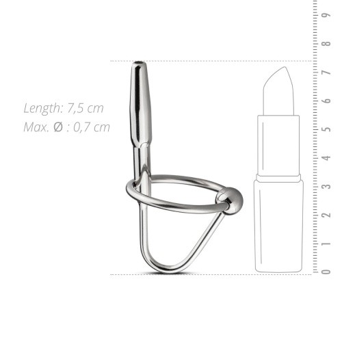 Sinner Gear Unbendable - Sperm Stopper Hollow Ring  -Уретральный стимулятор из 2 колец, 2,5 и 3 см