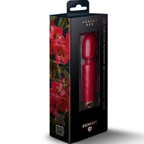 Вибромассажер Rocks Off Mini Wand Azalea Red