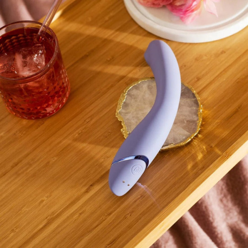 Womanizer OG Lilac + Лубрикант 50 мл - Вакуумний вібратор для точки G, 17,6 см (фіолетовий) - купити в Києві, Україні