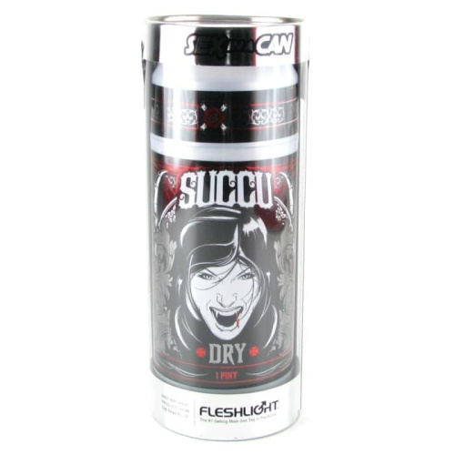 Flashlight Succu Dry - Мастурбатор рот вампира с клыками, 19,5х7 см