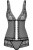Obsessive 856-BAB-1 эротический комплект из маечки и трусиков, S/M (чёрный) Obsessive 856-BAB-1 эротический комплект из маечки и трусиков, S/M (чёрный)