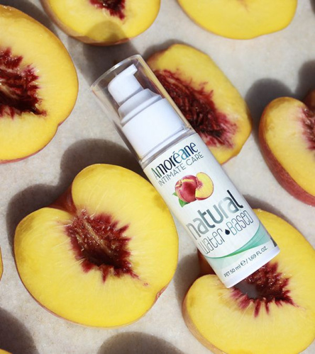 Amoreane Peach - лубрикант на водной основе с экстрактом фитопланктона, 50 мл
