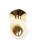 Металлическая анальная пробка с кристаллом Boss Jewellery Gold PLUG Металлическая анальная пробка с кристаллом Boss Jewellery Gold PLUG