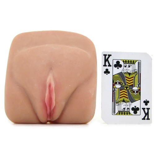 Topco Sales CyberSkin Pussy with Virtual Pubic Bone - Мастурбатор вагина, 14х11.4 см