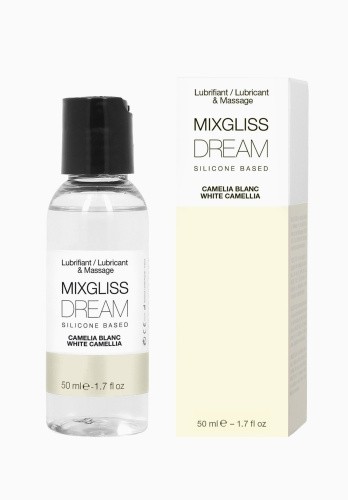 MixGliss Dream-Camelia Blanc - Лубрикант на силиконовой основе с ароматом белой камелии, 50 мл.