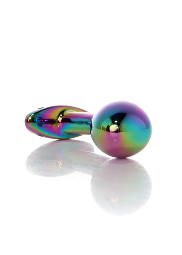 Анальная пробка B-Series Jewellery Multicolour Curved Plug, S