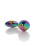 Анальная пробка B-Series Jewellery Multicolour Curved Plug, S Анальная пробка B-Series Jewellery Multicolour Curved Plug, S