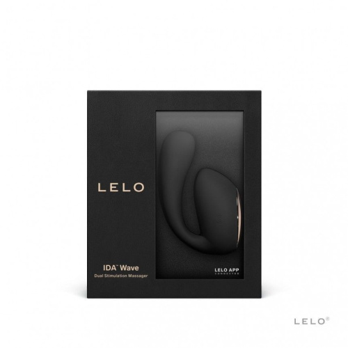 Lelo Ida Wave - Вибратор с двойной стимуляцией (чёрный)