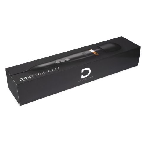Преміальний вібратор мікрофон DOXY Die Cast з покриттям із 24-каратного золота - купити в Україні | Секс шоп SEX-SHOP.ua
