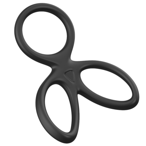 Эрекционное кольцо Erospace Men’s Play Triple Silicone Cock Ring  B14