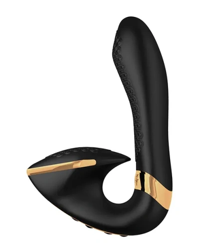 Shunga - Soyo Intimate Massager - Вібратор, 17х3.7 см (чорний) - купити в Києві, Україні