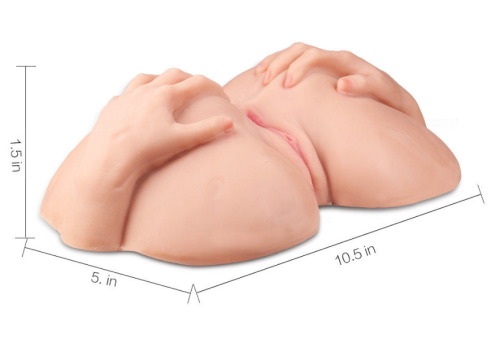 Topco Sales Wildfire® Celebrity Series Ashley Blue’s CyberSkin® Spread Wide Pussy & Ass - реалистичная попка и киска Эшли Блу