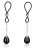 Украшение на соски, Nonpiercing Nipple Jewelry Onyx