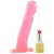 Climax Strap-on Ice Dong & Harness set - Страпон, 17.8х4 см (розовый)