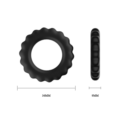 Baile Titan Cock Ring Set Blue - Эрекционные кольца, 3 шт