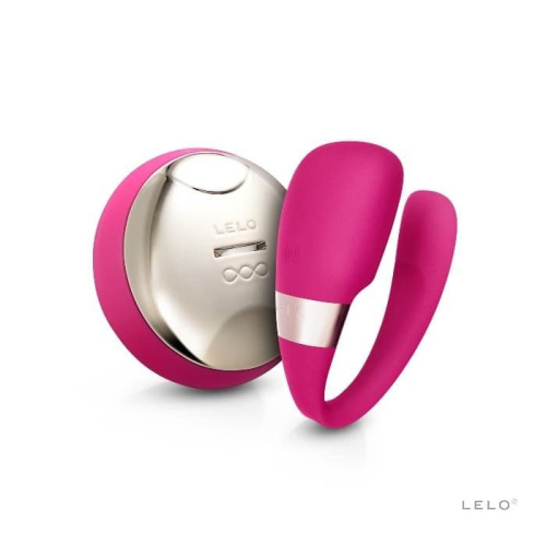 Lelo Tiani 3-вібратор для пар, 7х3.2 см (малиновий) - купити в Києві, Україні