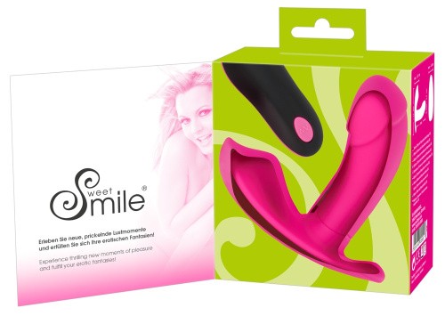 Sweet Smile Remote Controlled Panty Vibrator стимулятор точки G в трусики, 10.7х3.2 см