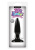 Ns Novelties Pleasure Plug Mini - Анальная пробка, 8,5х2,2 см (черный) Ns Novelties Pleasure Plug Mini - Анальная пробка, 8,5х2,2 см (черный)