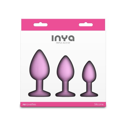 Набор анальных пробок NS Novelties INYA - Triple Ace Kit