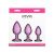 Набор анальных пробок NS Novelties INYA - Triple Ace Kit Набор анальных пробок NS Novelties INYA - Triple Ace Kit