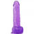 Jelly Studs Crystal Dildo Large Purple - Фаллоимитатор, 20 см (фиолетовый) Jelly Studs Crystal Dildo Large Purple - Фаллоимитатор, 20 см (фиолетовый)