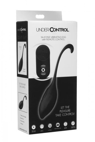 Under Control - Vibrating Egg - виброяйцо на пульте ДУ, 18х2.5 см