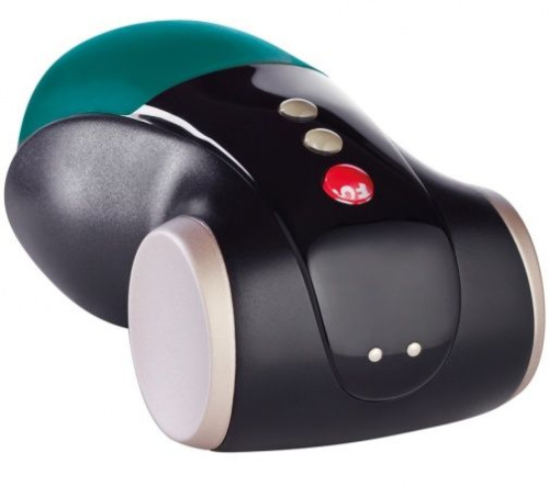 Fun Factory Cobra libre 2 - Мастурбатор автоматический, 14.7х4.3 см (чёрный с зелёным)