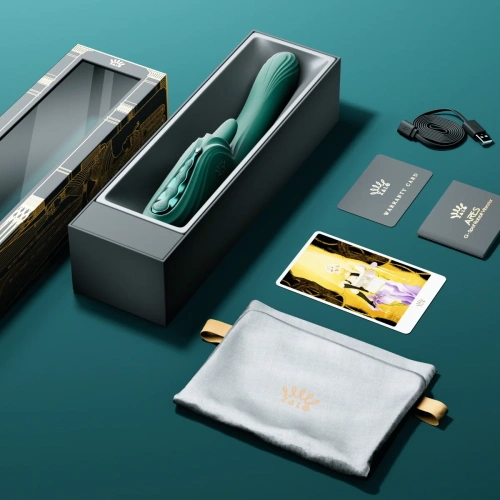 Вибратор-кролик со смарт управлением Zalo Ares Turquoise Green