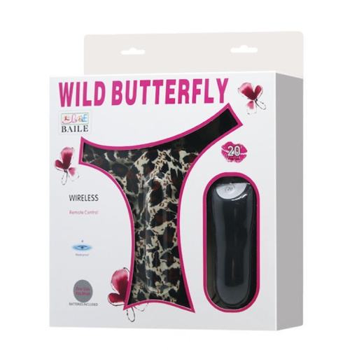 Вибропуля и трусики Baile Wild butterfly