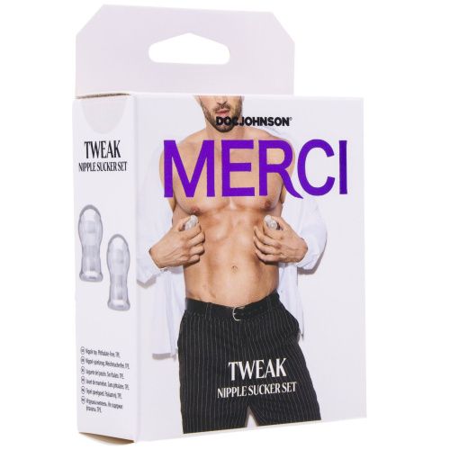 Присоски для сосков Doc Johnson Merci Tweak Nipple Sucker Set