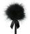 Sportsheets Midnight Feather Tickler - Метелочка-щекоталка декорированная шнуром и бантиком Sportsheets Midnight Feather Tickler - Метелочка-щекоталка декорированная шнуром и бантиком