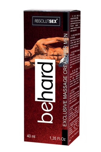 Ruf Be Hard Erection Cream - Массажный мужской крем для эрекции, 40 мл
