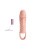 Pretty Love Cecelia Vibrating Penis Sleeve Flesh - Насадка на пенис, 18,5 см (телесный)