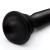 Hosed 15" S Tapered Silicone Hose - гибкий силиконовый анальный стимулятор, 41.3х3.12 см (чёрный)