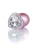 Анальная пробка с камнем B-Series Jewellery Pearl Pink Heart Plug, L