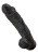 King Cock 14Inch With Balls - Реалистичный фаллос, (черный) , 37,5х6см King Cock 14Inch With Balls - Реалистичный фаллос, (черный) , 37,5х6см