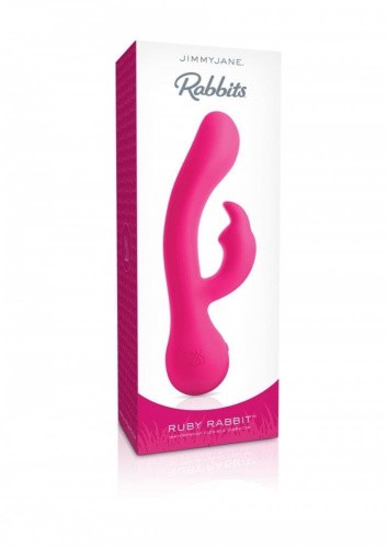 Jimmy Jane Ruby Rabbit Vibrator - вибратор-кролик, 11.4х4 см
