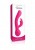 Jimmy Jane Ruby Rabbit Vibrator - вибратор-кролик, 11.4х4 см Jimmy Jane Ruby Rabbit Vibrator - вибратор-кролик, 11.4х4 см