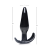 Beginners Anal Plug Black - Анальная пробка, 11 см (черный)