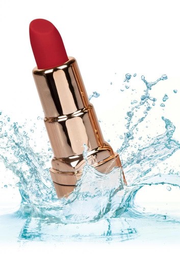CalExotics Hide & Play Lipstick Recharge вибратор в форме помады (розовый)