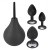Orion Black Velvets Anal Kit - Набор для анальной стимуляции из 3 пробок и анального душа Orion Black Velvets Anal Kit - Набор для анальной стимуляции из 3 пробок и анального душа