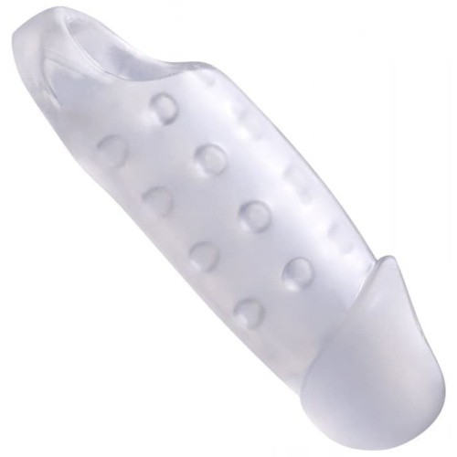 Tom of Finland Clear Smooth Cock Enhancer - Насадка для пениса, 20 см