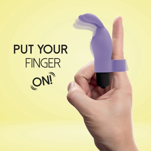 FeelzToys Magic Finger Vibrator - Вибратор на палец, 10х3 см (фиолетовый)