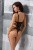 Passion Exclusive Hagar body боди монокини, L/XL (чёрный)