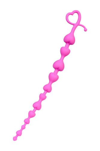 ToDo By Toyfa Long Sweety - анальная цепочка, 29х2.7 см (розовый)