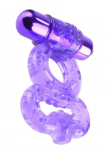 Pipedream Infinity Super Ring - виброкольцо, 10х2 см (пурпурный)
