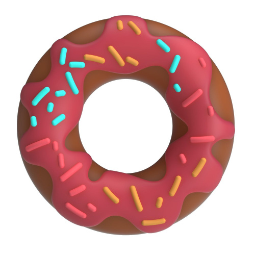 Ерекційне кільце Пончик Pretty Love Berry Super Donut - купити в Україні | Секс шоп SEX-SHOP.ua